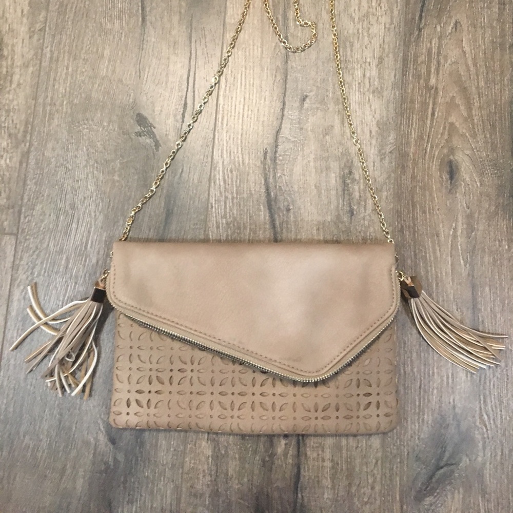 Tan purse